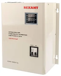Стабилизатор напряжения REXANT АСНN-10000/1-Ц Стабилизатор напряжения REXANT АСНN-10000/1-Ц