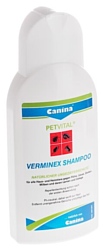 Canina шампунь от блох и клещей Petvital Verminex для домашних животных 250 мл