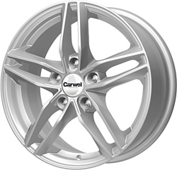 Carwel Тау 6.5x16/5x114.3 D60.1 ET45 Серебристый