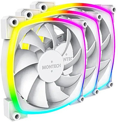 Комплект вентиляторов для корпуса Montech AX120 PWM 3 IN 1 (белый) Комплект вентиляторов для корпуса Montech AX120 PWM 3 IN 1 (белый)