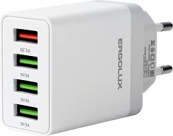 Зарядное устройство Ergolux ELX-РA02QC-C01 Зарядное устройство Ergolux ELX-РA02QC-C01
