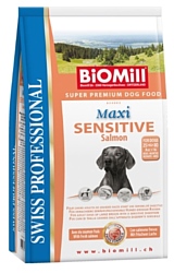 Biomill Swiss Professional Maxi Sensitive Salmon (12 кг)