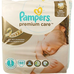 Pampers Premium Care 1 Newborn 88шт