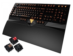 GAMDIAS Hermes Ultimate Cherry MX Red black USB