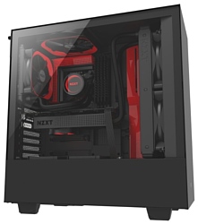 NZXT H500 Black/red