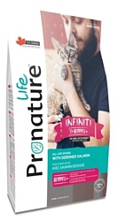 ProNature Life Infiniti Berries сухой корм для кошек и котят с лососем (5 кг)