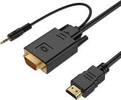 HDMI - VGA / Jack 3.5 male 1.8 м