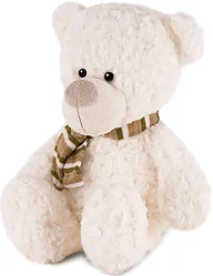 Мягкая игрушка Maxitoys Luxury Молочный Мишка с шарфом MT-MRT052204B-27