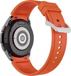 Ремешок Rumi Classic силиконовый для Samsung Galaxy Watch4/5 (20 мм, тлеющие угли)