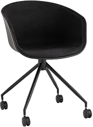 Кресло Stool Group LIBRA SL-7040ZB (рогожка черный/черный) Кресло Stool Group LIBRA SL-7040ZB (рогожка черный/черный)