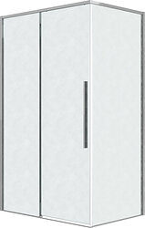 Душевой уголок Grossman Galaxy 130x80x195 120.K33.01.1380.10.02 (хром/шиншилла стекло)