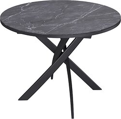 Кухонный стол Kenner R900 (черный/керамика мрамор черный)