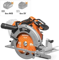 Дисковая пила Daewoo Power DAS 1821Li (без АКБ)