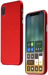 Case Deep Matte v.2 для Apple iPhone X (фирменная уп, красный)