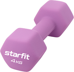 Starfit DB-201 4 кг (фиолетовый пастель)