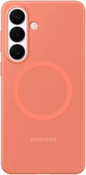 Чехол для телефона Samsung Silicone Magnet Case для Samsung Galaxy S26+ (коралловый)