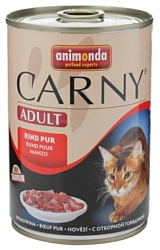 Animonda Carny Adult для кошек с отборной говядиной (0.4 кг) 1 шт.