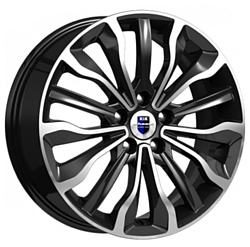 Колесный диск K&K Атакама 6.5x17/5x114.3 D67.1 ET40 алмаз черный Колесный диск K&K Атакама 6.5x17/5x114.3 D67.1 ET40 алмаз черный