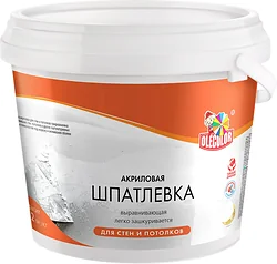 Шпатлевка Olecolor акриловая для стен и потолков 900 г Шпатлевка Olecolor акриловая для стен и потолков 900 г