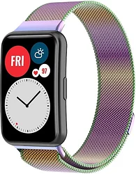 Браслет Rumi Milanese loop металлический для Huawei Watch FIT, Watch FIT Elegant (хамелеон)
