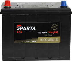 Sparta EFB Asia 6СТ-75 Рус 710A (75Ah)
