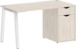 Стол для работы Riva Home Office VR.SP-3-138.1.A White (денвер светлый)