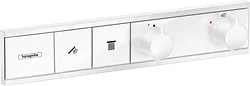 Смеситель Hansgrohe RainSelect 15380700 (белый) Смеситель Hansgrohe RainSelect 15380700 (белый)