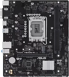 Материнская плата ASUS Prime H610M-R-SI Материнская плата ASUS Prime H610M-R-SI