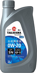 Takayama 0W-20 GF-5 SN 1л Takayama 0W-20 GF-5 SN 1л