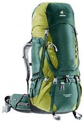 Deuter Aircontact 65+10 green (forest/moss)