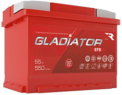 Gladiator EFB 6СТ-55L(0) (55Ah)