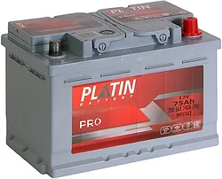 Автомобильный аккумулятор Platin Pro R+ низ (75Ah) Автомобильный аккумулятор Platin Pro R+ низ (75Ah)