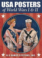 US Games Systems USA Posters of World Wars I and II Poker Deck USP54