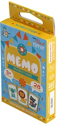 Настольная игра для детей Десятое королевство Мемо Животные Серия АКТИВ time 04347