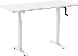 Подстолье для работы стоя ErgoSmart Manual Desk Compact FR (белый)