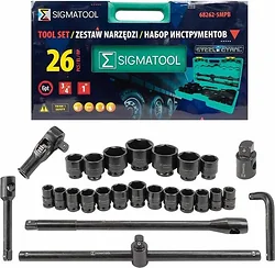 Набор инструментов Sigmatool 68262-5MPB 26 предметов