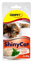 GimCat ShinyCat с курочкой (0.085 кг) 2 шт.