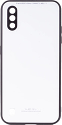 Case Glassy для Samsung Galaxy M01 (белый)