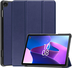 Чехол для планшета JFK Smart Case для Lenovo Tab M10 Plus 3rd Gen TB-328F (темно-синий)