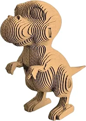 Сборная модель QBRIX Тираннозавр 3D 20061