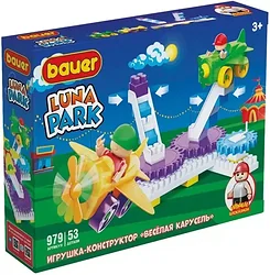 Конструктор Bauer Luna Park Аттракцион Веселая Карусель 979