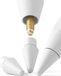 Сменные наконечники для стилуса Ringke HB Tips для Apple Pencil набор (3 шт.) Сменные наконечники для стилуса Ringke HB Tips для Apple Pencil набор (3 шт.)