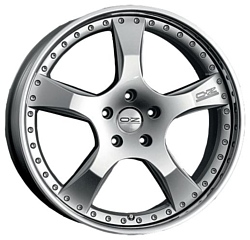 OZ Racing Giotto III 9x22/5x114 ET34 Silver