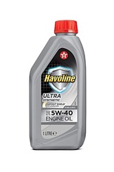 Моторное масло Texaco Havoline Ultra 5W-40 1л