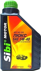 Sibi Motor Люкс 5W-40 SG/CD 1л