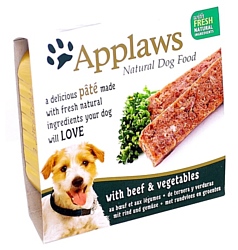 Applaws Dog Pate with Beef & Vegetables (0.150 кг) 7 шт.