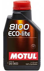 Motul 8100 Eco-lite 0W-20 1л