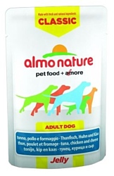 Almo Nature (0.07 кг) 1 шт. Classic Adult Dog Tuna, Chicken and Cheese - Jelly