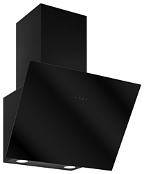 ELIKOR Модерн Антрацит 60 чёрный / чёрное стекло (650)