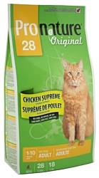 ProNature (2.72 кг) 28 Chicken Supreme для взрослых кошек